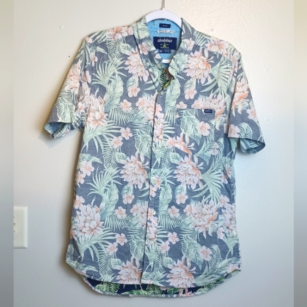Chubbies Resort Wear Popover Friday Button Up Medium